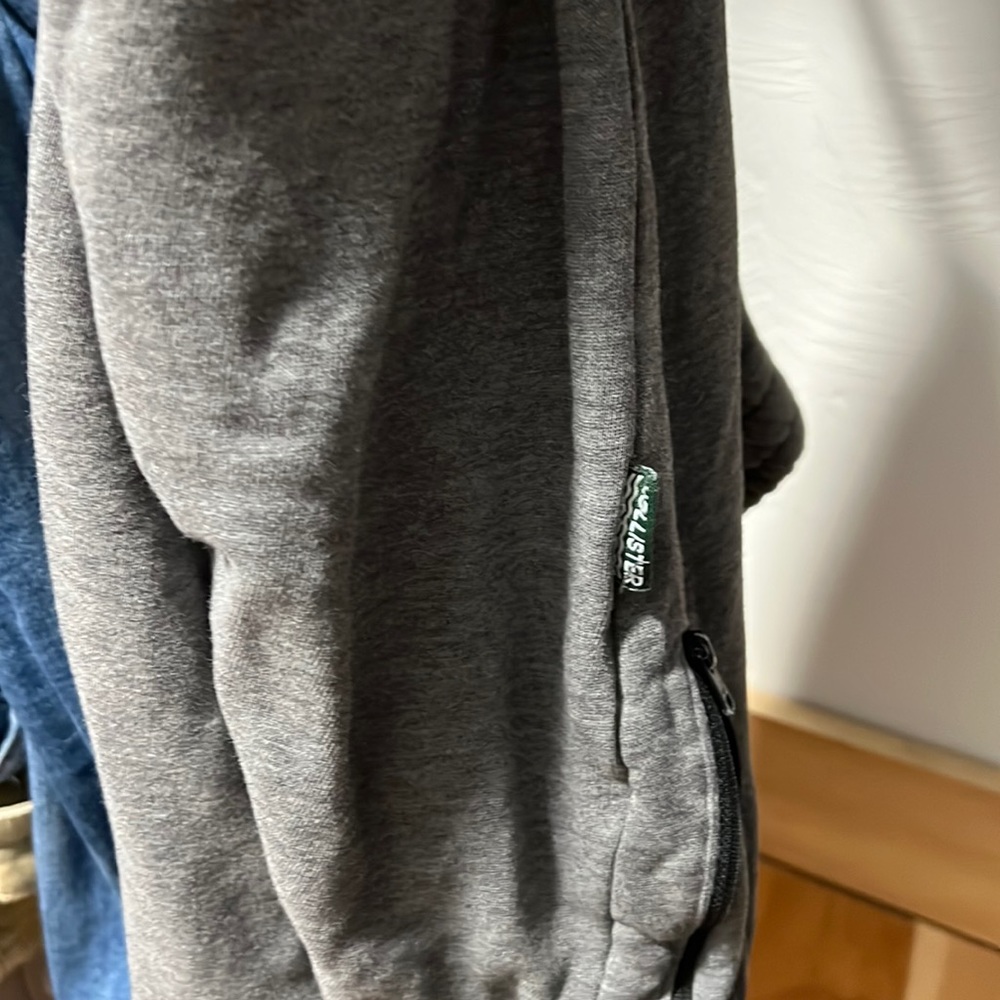 Hollister Grey sweatpants.